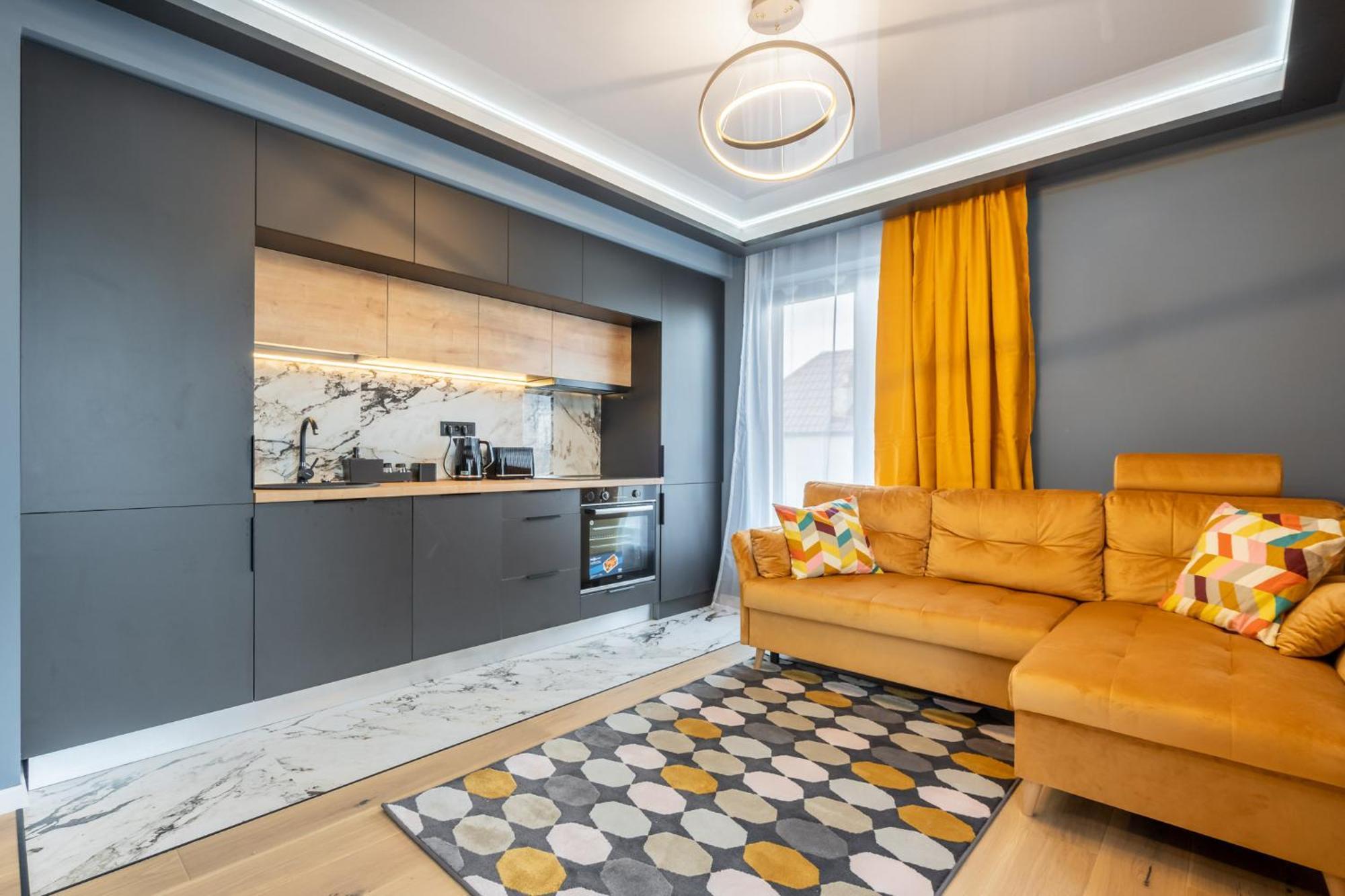 Sunflower - Chic Loft In Tineretului Bukurešť Exteriér fotografie