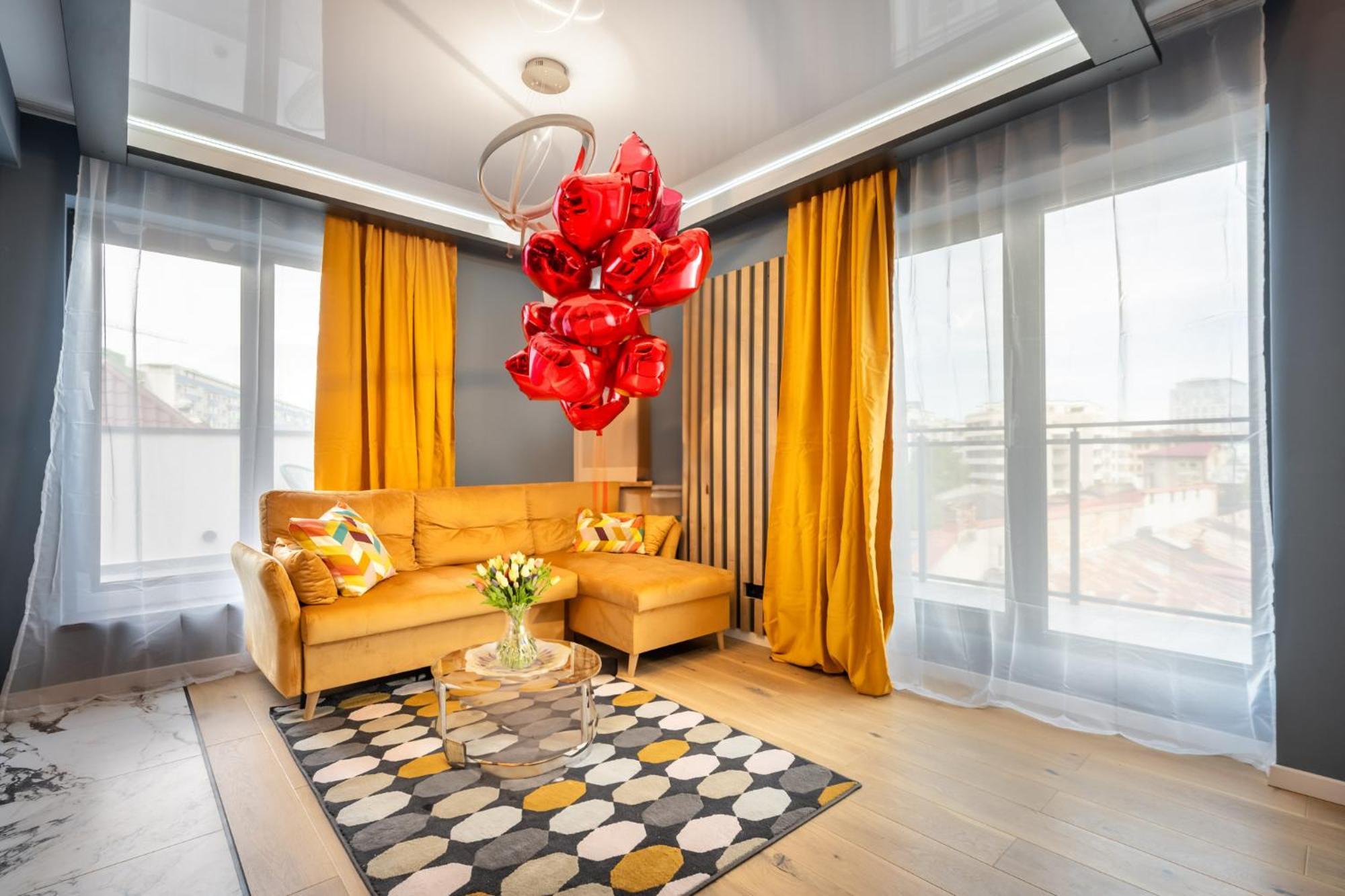 Sunflower - Chic Loft In Tineretului Bukurešť Exteriér fotografie